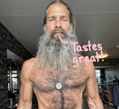 Former Versace Model Says He's Still So Hot At 55 Because He DRINKS HIS OWN URINE - perezhilton.com