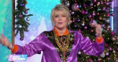 Ruth Langsford - Coleen Nolan - Brenda Edwards - Judi Love - Loose Women - Ruth Langsford delights fans as she raps with style on Loose Women - ok.co.uk