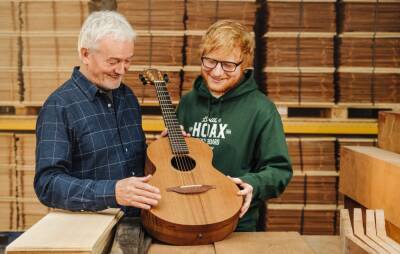 Raffle for Ed Sheeran’s guitar raises over £50k for primary school in his hometown - www.nme.com - Ireland
