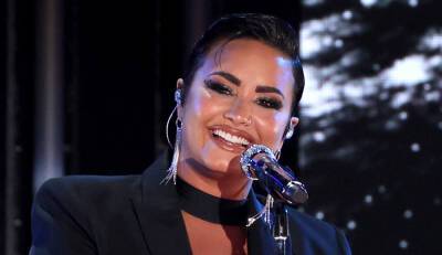 Demi Lovato Shaves Their Head, Debuts New Look in Christmas Eve Video - www.justjared.com