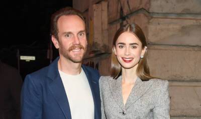 Lily Collins & Husband Charlie McDowell Share Photo from Their First Christmas as a Married Couple! - www.justjared.com - Paris