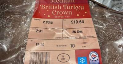 Furious Aldi, M&S and Tesco shoppers say 'rancid and rotten' turkeys 'ruined Christmas' - www.manchestereveningnews.co.uk