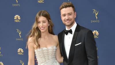 Jessica Biel Shares Rare Photo of Her And Justin Timberlake's Sons 'My Guys' - www.etonline.com