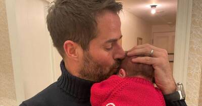 Harry Redknapp - Jamie Redknapp - Christmas - Frida Andersson - Jamie Redknapp apologises to wife after dad's football joke about baby Raphael - ok.co.uk - Sweden - city Sandra