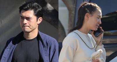 Henry Golding & Wife Liv Lo Meet Up with Friends for Lunch in L.A. - www.justjared.com - Los Angeles