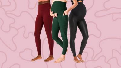 The 14 Best Maternity Leggings to Stay Comfy During Pregnancy - www.glamour.com - Beyond