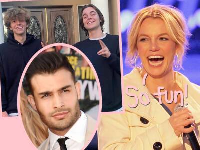 Britney Spears Shares Rare Video With Teenage Sons From 'Playful' Outing! - perezhilton.com