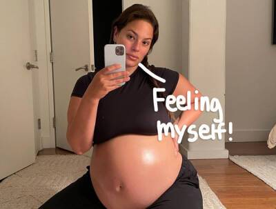 Ashley Graham Shows Off 'Tree Of Life' Stretch Marks In Nude Pregnancy Pic! - perezhilton.com
