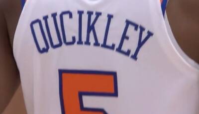 New York Knicks Player Enters Game With Misspelled Name On His Jersey - deadline.com - New York - New York - Jersey - Detroit