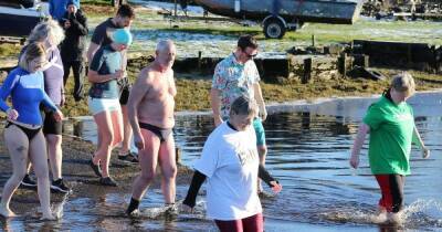 Crossmichael's New Year's Day Dee Dip to return in 2022 - www.dailyrecord.co.uk