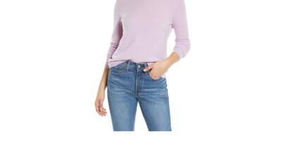 Shop This Chic Cashmere Crewneck Sweater From Nordstrom — Now 62% Off for a Limited Time - www.usmagazine.com