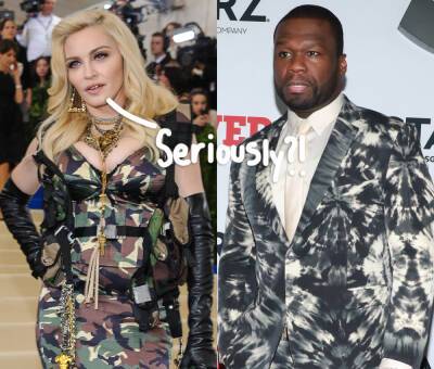Madonna Hits Back At ‘Friend’ 50 Cent For Making Fun Of Her Lingerie Photos -- And He Responds! - perezhilton.com