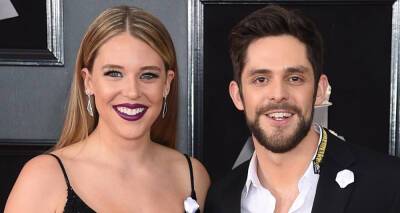 Thomas Rhett & Wife Lauren Akins Share 'First Christmas Selfie' with All Four Daughters! - www.justjared.com