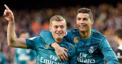 Cristiano Ronaldo - Toni Kroos - Toni Kroos leaves Cristiano Ronaldo out of his all-time five-a-side Real Madrid team - manchestereveningnews.co.uk - Spain - Manchester - Portugal