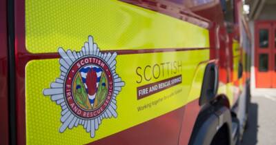 Firefighters tackle blaze at derelict house - www.dailyrecord.co.uk - Scotland