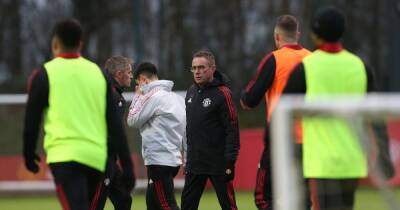 Four things spotted in Ralf Rangnick's first training session at Manchester United - www.manchestereveningnews.co.uk - Manchester - Germany