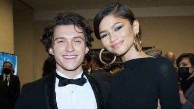 Zendaya and Tom Holland Share Adorable Moment During Latest Interview Together - www.etonline.com