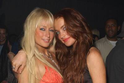 Britney Spears - Paris Hilton - Lindsay Lohan - Carter Reum - Paris Hilton Congratulates Lindsay Lohan On Engagement, Opens Up About ‘Holy Trinity’ Photo - etcanada.com