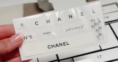 Chanel roasted over £610 advent calendar that contained stickers, magnet and flip book - www.dailyrecord.co.uk