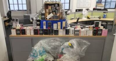 Police share cheeky Facebook post after seizing bags full of 'illicit' aftershave from Manchester streets - manchestereveningnews.co.uk - Centre - Manchester