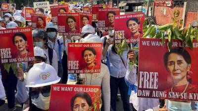 Aung San Suu Kyi Sentenced to Four Years of Jail by Myanmar Court - variety.com - Burma