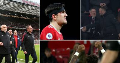 Ralf Rangnick - Rangnick's entrance, nasty Maguire blow and other moments missed in Manchester United win - manchestereveningnews.co.uk - Manchester - Jordan