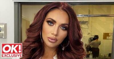 Amy Childs breaks down into tears as she meets young girl with severe epilepsy - www.ok.co.uk