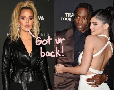 Kylie Jenner - Travis Scott - Khloé Kardashian Defends Kylie Jenner & Travis Scott After Leaked Mag Story Alleges Trouble At Home - perezhilton.com