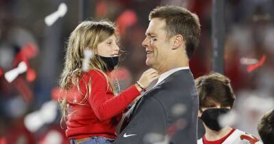 David Beckham - Tom Brady - Tom Brady Throws Football With Daughter Vivian in Sweet 9th Birthday Tribute - usmagazine.com