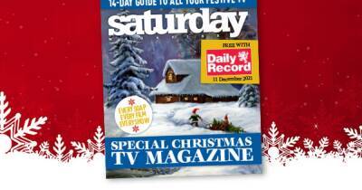 Why pay for a Christmas TV Listings magazine when you can get it for FREE inside Saturday's Daily Record! - dailyrecord.co.uk