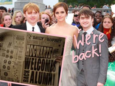 The Highly Anticipated Harry Potter Reunion Special Trailer Is Here! Relive The Magic! - perezhilton.com - county Potter