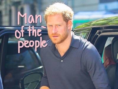 Prince Harry Says You Should Quit Your Job If It Doesn’t Bring You Joy! - perezhilton.com