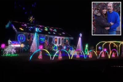 New Jersey man creates epic Christmas display to celebrate beating cancer - nypost.com - New Jersey