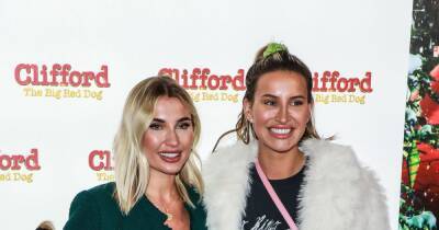 Ferne McCann and daughter Sunday, 4, joined by Billie Faiers and Nelly and Arthur on red carpet - www.ok.co.uk