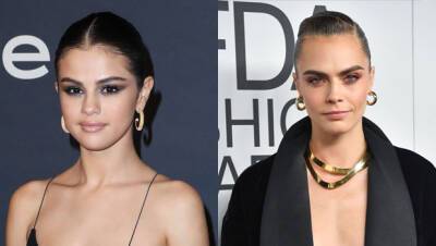 Selena Gomez ‘Dying’ Over Working With Taylor Swift Squad Pal Cara Delevingne On ‘Only Murders’ S2 - hollywoodlife.com