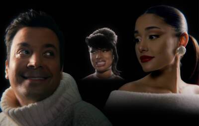 Ariana Grande and Megan Thee Stallion join Jimmy Fallon for COVID-19 Christmas song - www.nme.com