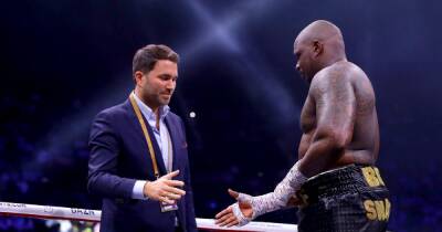 Tyson Fury vs Dillian Whyte update given by Eddie Hearn with fight venue named - www.manchestereveningnews.co.uk