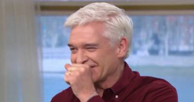 This Morning's Phillip Schofield caught checking the weather on his phone in on-air blunder - www.ok.co.uk
