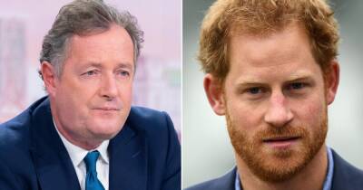 Prince Harry labelled 'total halfwit' by Piers Morgan as he rants over job 'resignation' comments - www.dailyrecord.co.uk