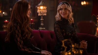 Kiernan Shipka - 'Riverdale' and 'Sabrina' Crossover: Kiernan Shipka Explains That Bewitching and Confusing Cameo (Exclusive) - etonline.com