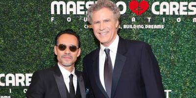Will Ferrell Honored By Marc Anthony at Maestro Cares Gala 2021 - www.justjared.com - USA - New York