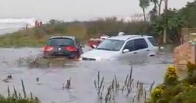 Storm Barra leaves cars submerged in flooding as Scotland struck by torrential rain - www.dailyrecord.co.uk - Scotland