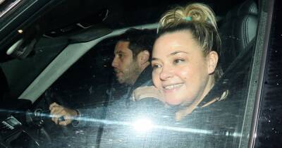 Lisa Armstrong - James Green - Lisa Armstrong beams as boyfriend James drives her away from BBC Strictly special - ok.co.uk