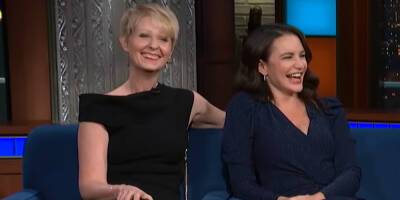 Kristin Davis & Cynthia Nixon Reveal 'And Just Like That' Filmed Fake Scenes to Prevent Spoilers - www.justjared.com - New York