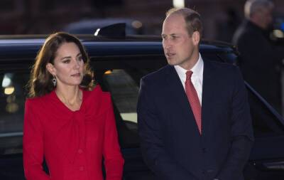 Kate Middleton Looks Festive In Red As She Arrives With Prince William To Host Her First Royal Christmas Carol Service - etcanada.com