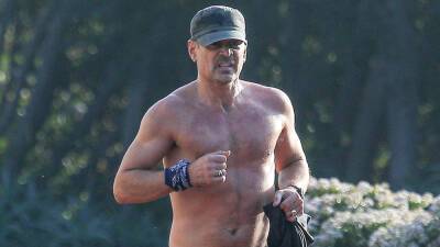 Colin Farrell leaves little to the imagination while running shirtless - www.foxnews.com - California - Ireland
