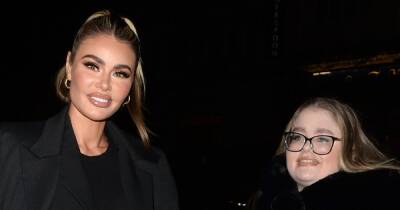 TOWIE's Chloe Sims and daughter Madison match in black for outing to panto - www.ok.co.uk - London