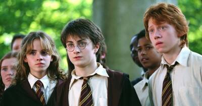 Harry Potter returns as Daniel, Emma and Rupert pictured in Gryffindor common room - www.ok.co.uk