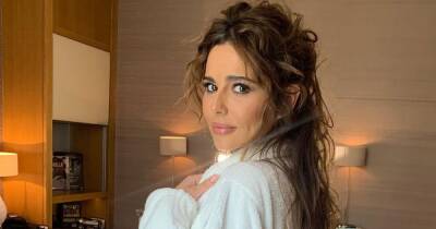 Cheryl debuts glamorous hair look to talk about the secret to her youthful skin - www.ok.co.uk