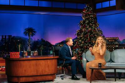 Mariah Carey Helps James Corden Celebrate The 1000th Episode Of ‘The Late Late Show’ With First In-Person Appearance In 2 Years - etcanada.com